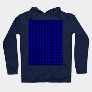 Blue Pattern 92 by Kristalin Davis Hoodie